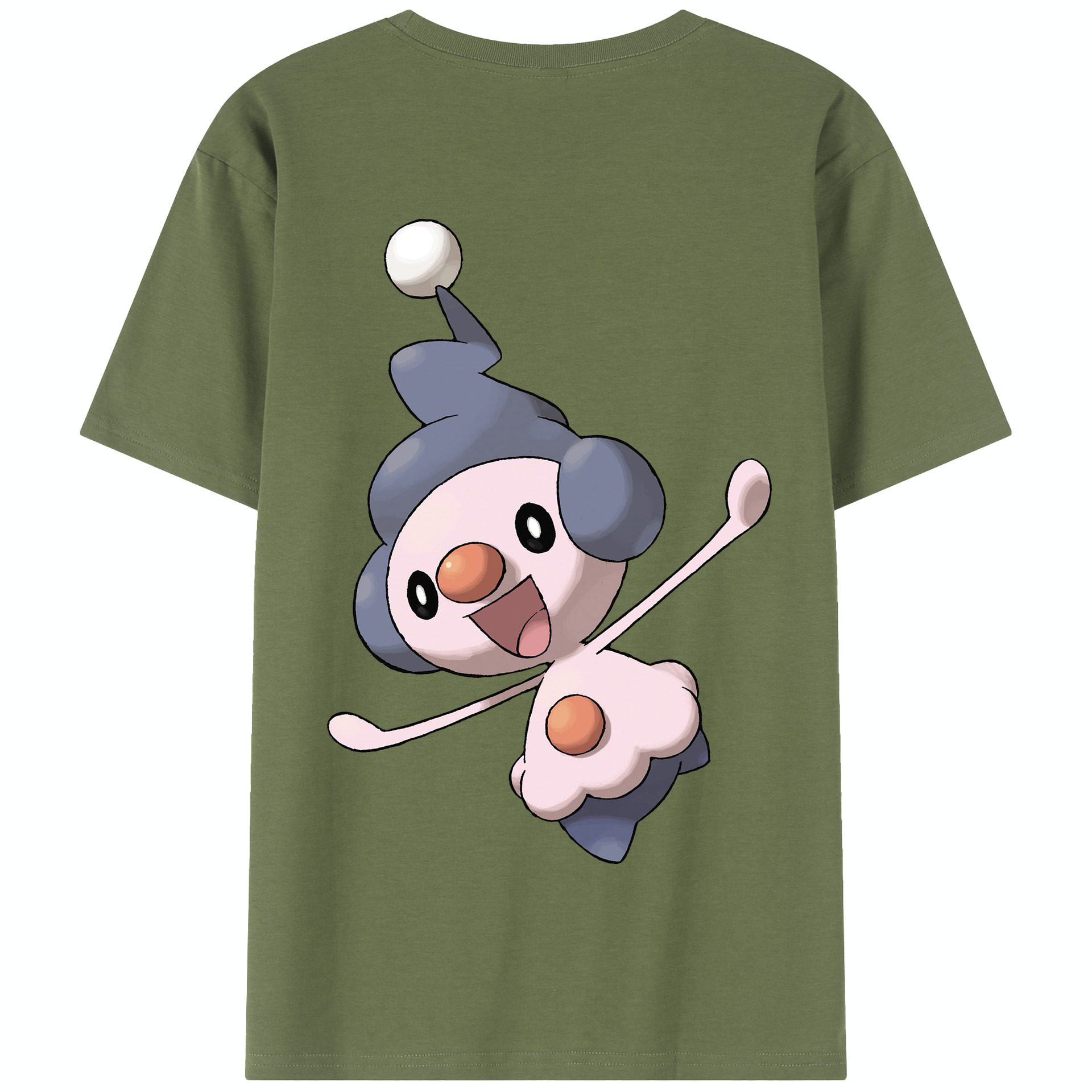 （画像用） ポケットモンスター Pokémon 綿100％半袖Tシャツ（背面プリント）